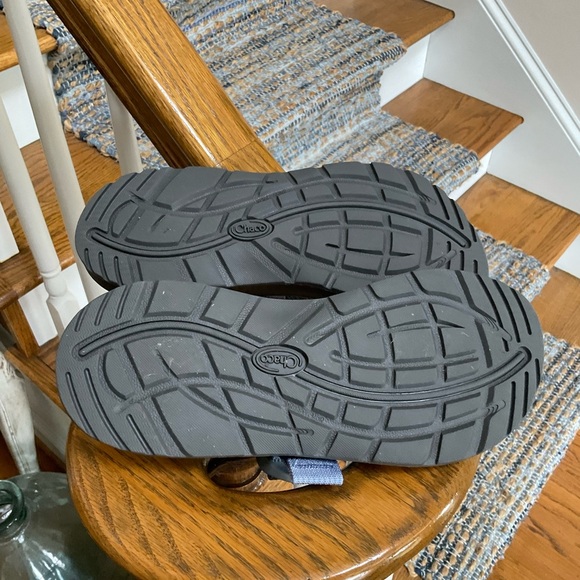 Chaco Women's Sandals - Light Blue and Black - Picture 3 of 4